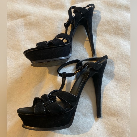 YSL Tribute Platform Sandal Size 42 - Picture 6 of 8
